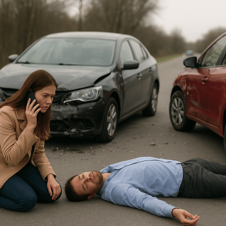 Co zrobić, gdy jesteś świadkiem wypadku?