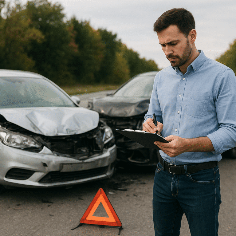 Jakie kroki podjąć po wypadku komunikacyjnym z winy innego kierowcy?