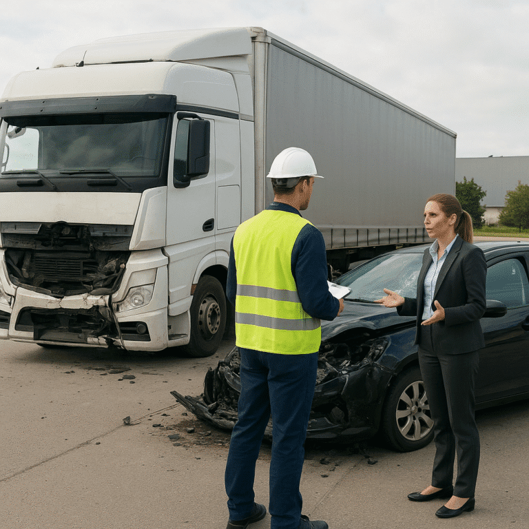Jakie procedury obowiązują przy wypadkach w firmie transportowej?