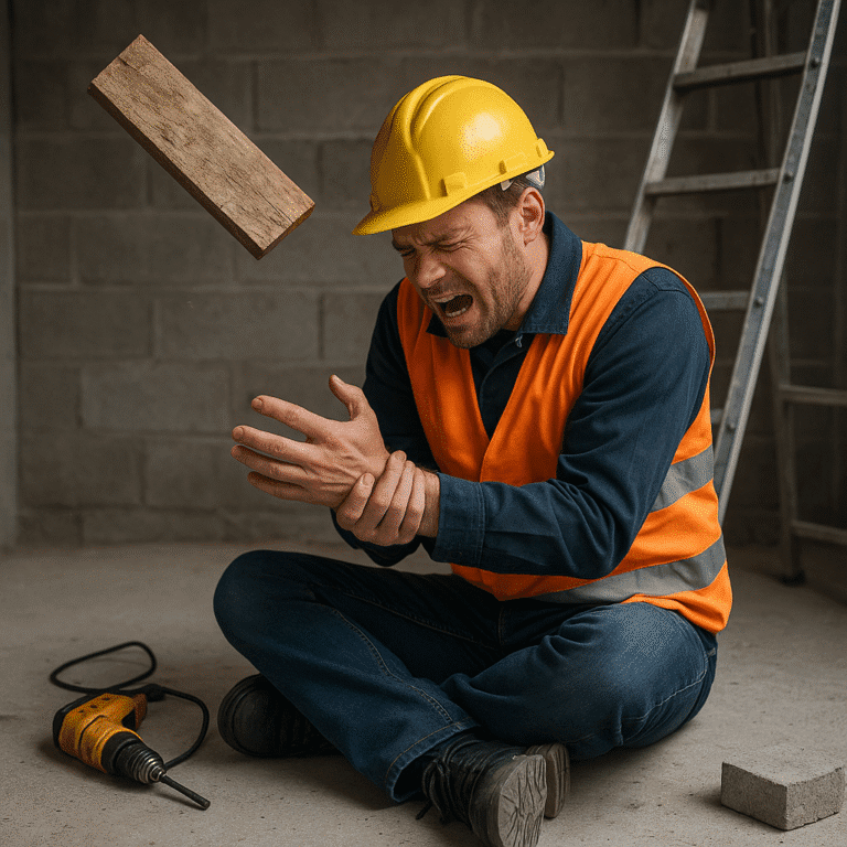 Jakie są najczęstsze przyczyny wypadków podczas pracy fizycznej?