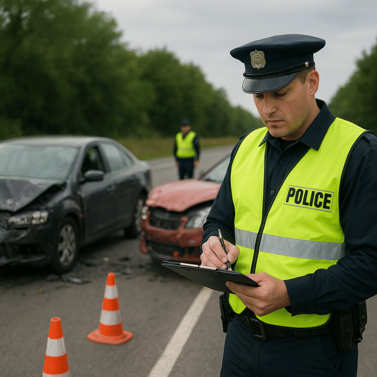 Jakie są obowiązki policji po wypadku drogowym?