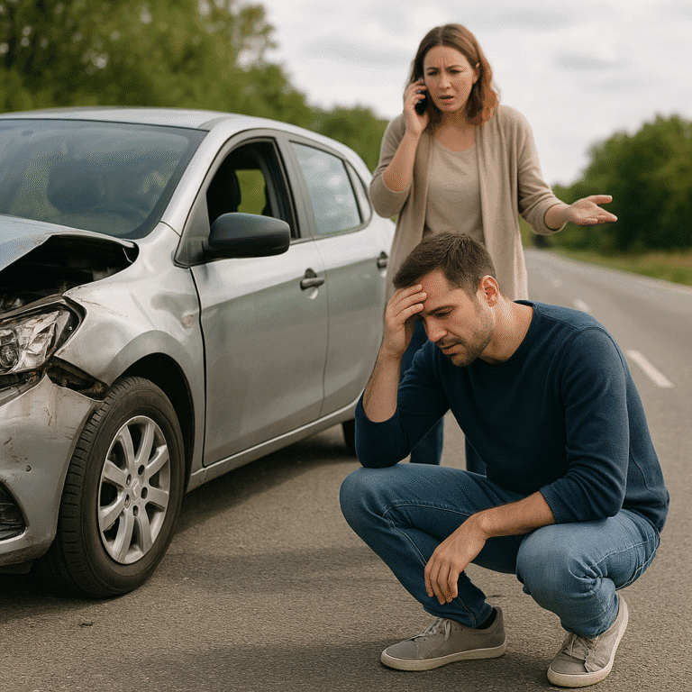 Jakie błędy najczęściej popełniają kierowcy po wypadku?