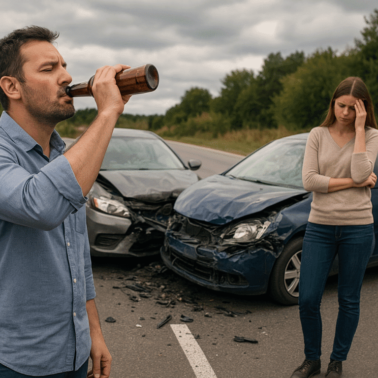 Wypadek z winy pijanego kierowcy – jak ubiegać się o odszkodowanie?