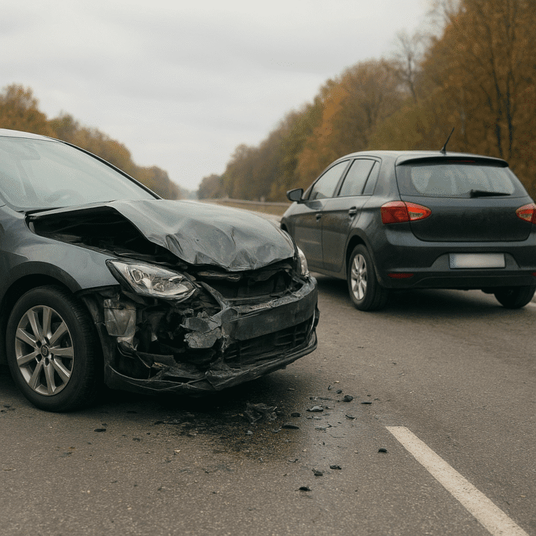 Wypadek a kolizja – czym się różnią?