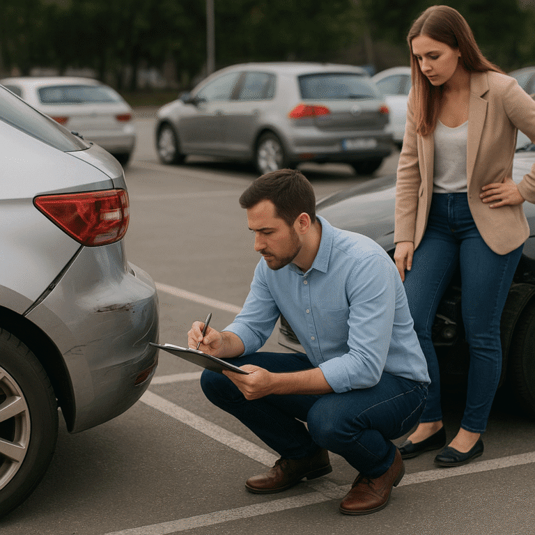Jak wygląda weryfikacja winy w wypadkach parkingowych?