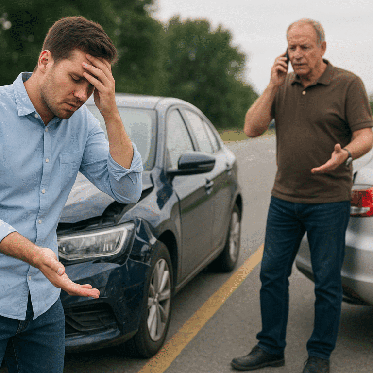 Jakie błędy najczęściej popełniają kierowcy po zderzeniu?