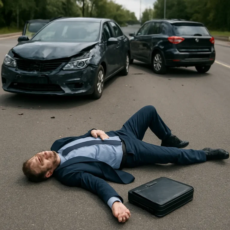 Wypadek podczas delegacji – czy to wypadek przy pracy?
