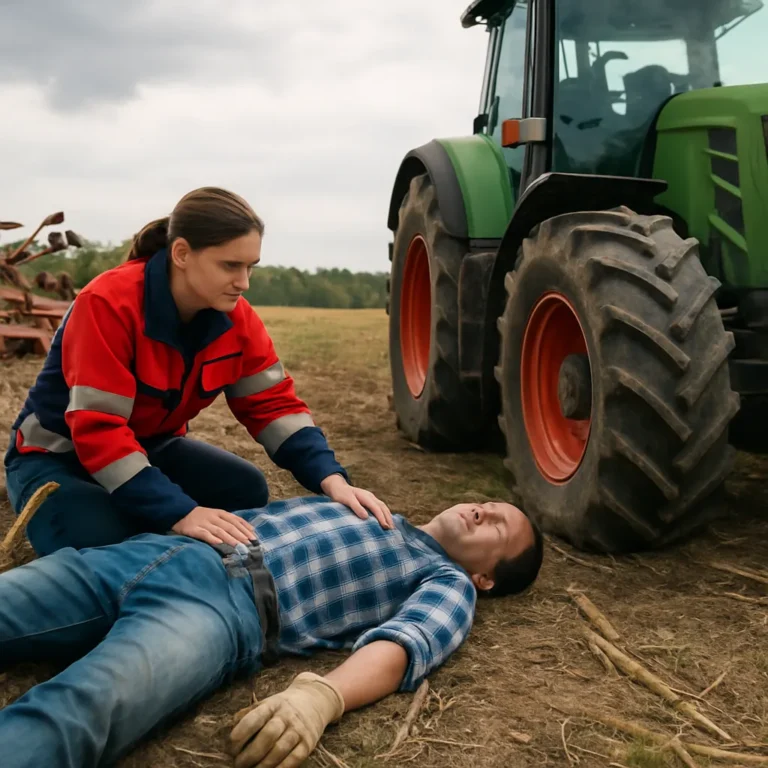 Wypadek podczas prac rolnych – jakie świadczenia przysługują rolnikowi?
